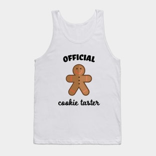 Official Cookie Taster Tank Top
